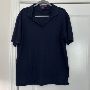 Ralph Lauren Purple Label Navy Polo Shirt